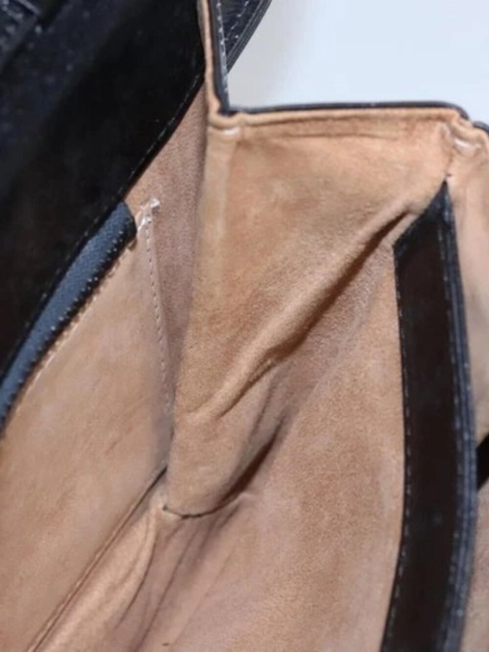 SAINT LAURENT Shoulder Bag Leather Black Auth - Picture 12 of 16